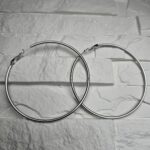 Silver Hoops