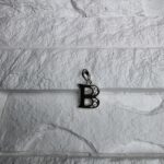 Silver Initial B