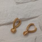 Golden Texture Heart